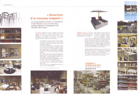 Article de presse de l'ouverture